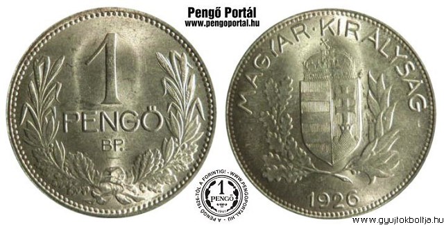 1926-os 1 pengős - (1926 1 pengő)