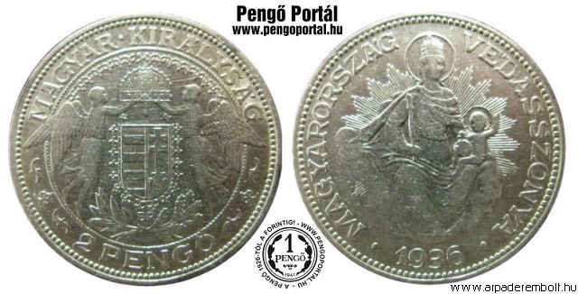 1936-os 2 pengős - (1936 2 pengő)