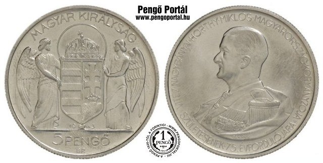 1943-as 5 pengős - (1943 5 pengő)